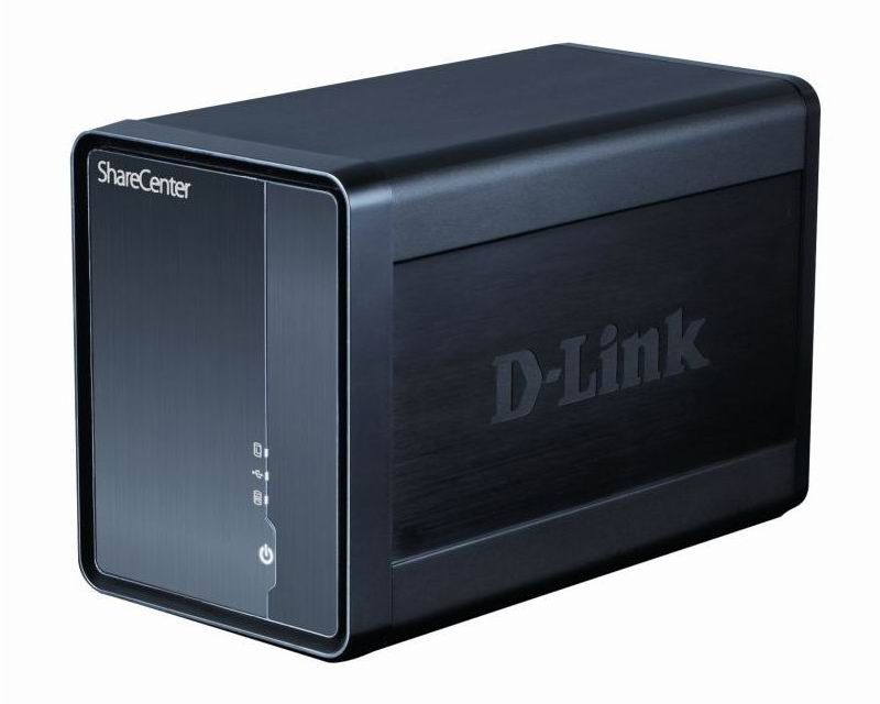 D-Link DNS-325-2TB storage drive enclosure Black 3.5"