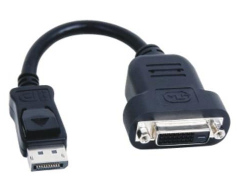 Fujitsu DisplayPort/DVI Black
