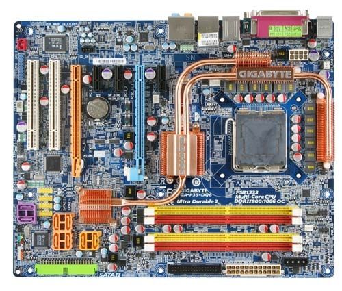 GIGABYTE GA-P35-DQ6 (rev. 1.x) Intel® P35 + ICH9R Chipset LGA 775 (Socket T) ATX