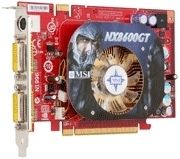 MSI NX8600GT-T2D256E-OC graphics card GeForce 8600 GT GDDR3