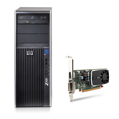 HP Z400 + NVIDIA Quadro 600 Intel® Xeon® 3000 Sequence W3503 3 GB DDR3-SDRAM Windows 7 Professional Minitower Workstation
