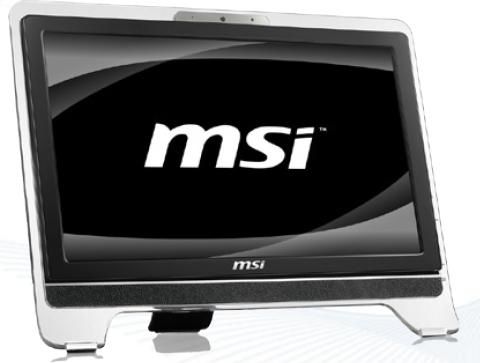 MSI Wind Top AE2020 50.8 cm (20") 1600 x 900 pixels Touchscreen 2 GB DDR2-SDRAM 320 GB NVIDIA® GeForce® 9300 Windows 7 Home Premium Black