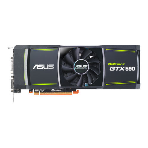 ASUS ENGTX590/3DIS/3GD5 graphics card NVIDIA GeForce GTX 590 3 GB GDDR5