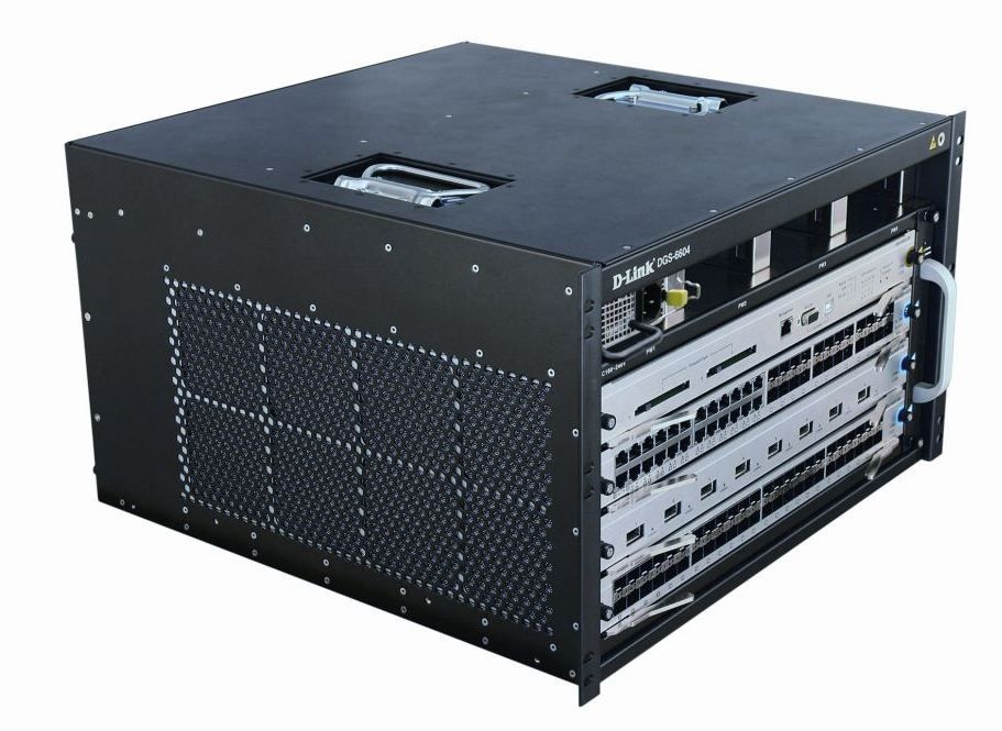 D-Link 4-Slot Layer3 Chassis Switch Starter Kit Managed L3 Power over Ethernet (PoE) Black