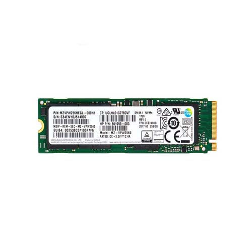 861959-003 - HP 256GB M.2 2280 MLC PCIe Solid State Drive