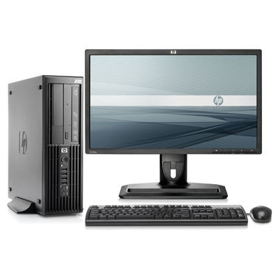 HP Z200 SFF + ZR22w Intel® Core™ i5 i5-650 4 GB DDR3-SDRAM Windows 7 Professional Workstation