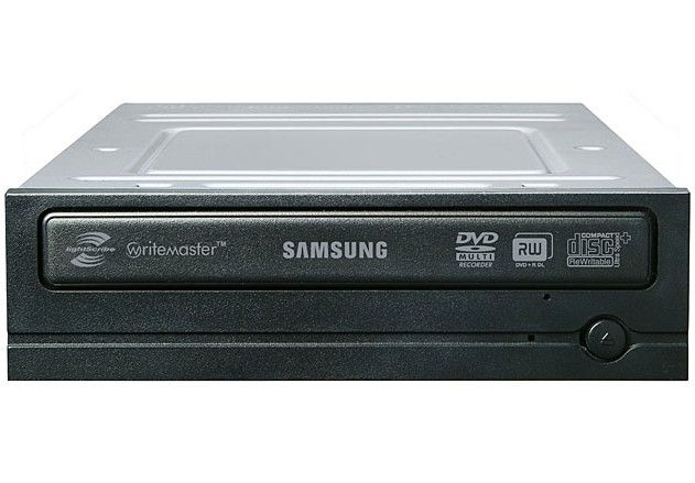 Samsung SH-S182M DVD Writer, Black, 10-pk optical disc drive Internal