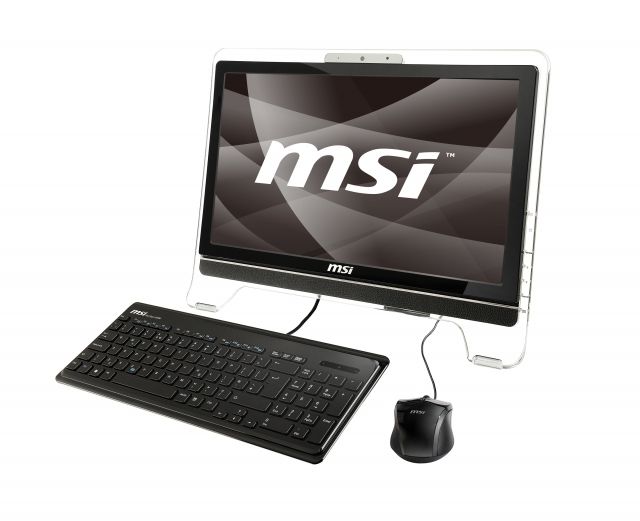 MSI AE2010-081IT_K 50.8 cm (20") 1600 x 900 pixels Touchscreen 2 GB DDR2-SDRAM 320 GB AMD Radeon HD 3200 Windows 7 Home Premium Black