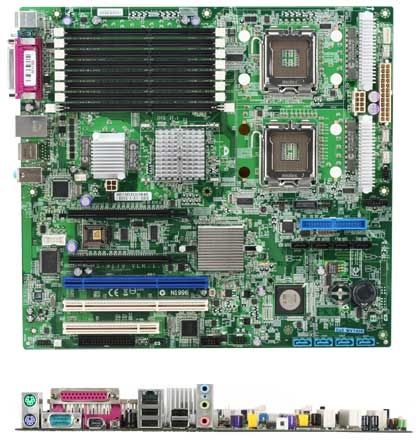 MSI 5000X Speedster-S4 (8 Dimms/ SAS/ SATA/ Dual LAN) LGA 771 (Socket J) Extended ATX