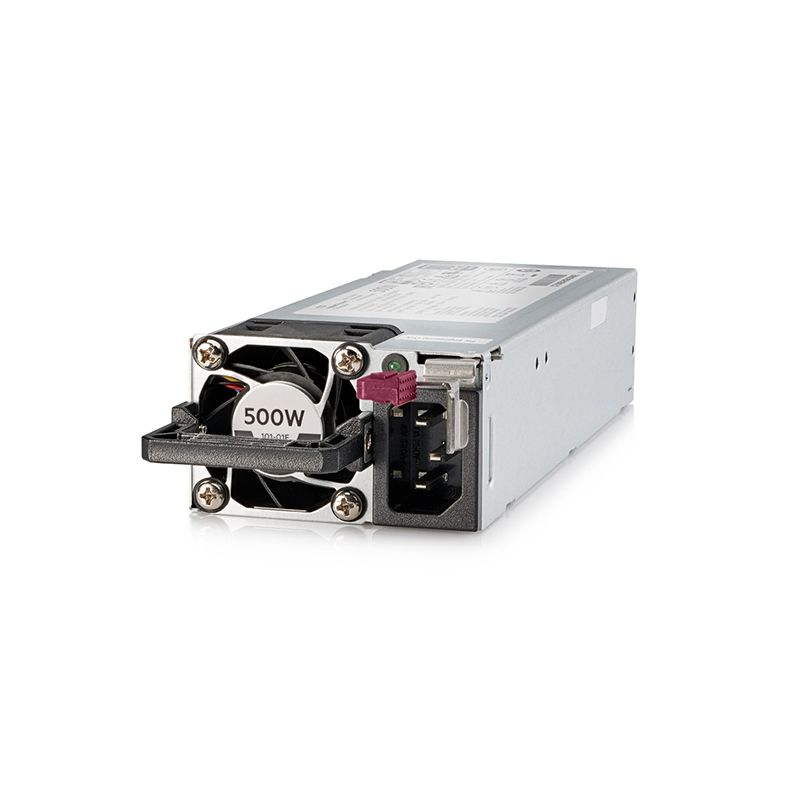 865408-B21, HPE 500W Flex Slot Power Supply, 500W / Platinum / Hot Plug