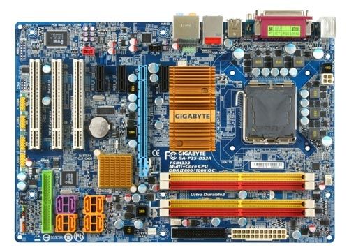 GIGABYTE GA-P35-DS3R Intel® P35 + ICH9R Chipset LGA 775 (Socket T) ATX