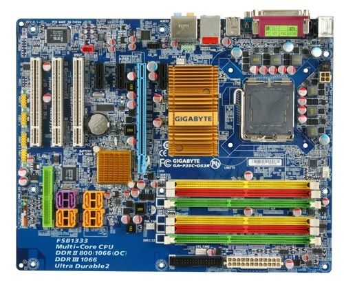 GIGABYTE GA-P35C-DS3R (rev. 1.0) LGA 775 (Socket T) ATX