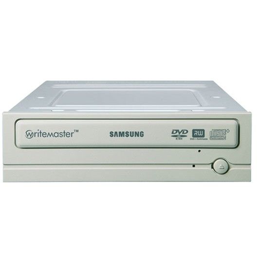 Samsung Super-WriteMaster DVD Writer 18x, Beige/Black, 20-pk optical disc drive Internal