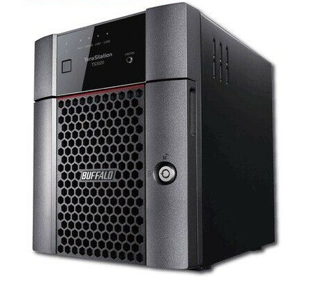 Buffalo TeraStation TS3420DN0802 NAS/storage server Rack (1U) Annapurna Labs AL214 1 GB DDR3 8 TB HDD Black