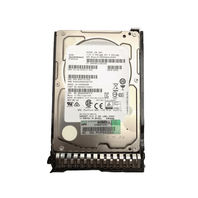 868774-007 - HPE 600GB SAS 12Gb/s 2.5-Inch Hard Drive