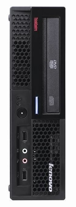 Lenovo ThinkCentre M58 Intel® Core™2 Duo E7500 2 GB DDR3-SDRAM 160 GB Windows 7 Professional PC Black