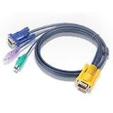 ATEN 2L5202P-08 KVM cable Black 1.8 m