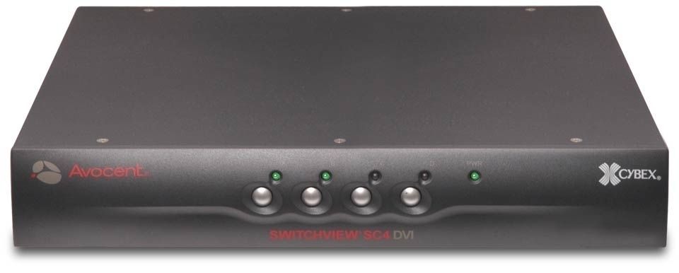 Vertiv Avocent SwitchView SC4 KVM switch Black