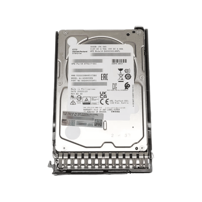 872848-001 - HPE 300GB SAS 12Gb/s 2.5-Inch Hard Drive