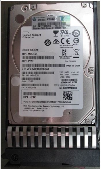 873008-B21 - HPE 300GB 10000RPM SAS 2.5-Inch Hard Drive