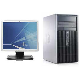 HP dc5750 & L1940T AMD Athlon 4200+ 1 GB DDR2-SDRAM 250 GB AMD Radeon Xpress 1150 Windows Vista Business Micro Tower PC