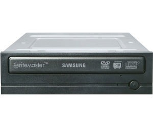 Samsung DVD-Writer 20x Super-WriteMaster, Black, 10-pk optical disc drive Internal