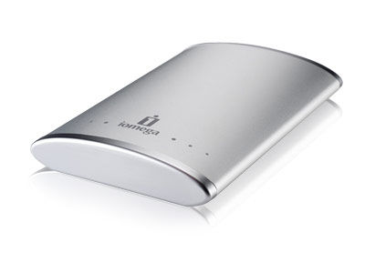 Iomega 160GB eGo Hi-Speed USB 2.0 - Silver Portable Hard Drive external hard drive 5400 RPM