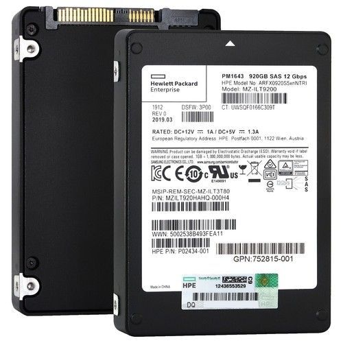 HPE 8-Bay Small Form Factor (SFF) SAS 12Gb/s Hard Drive Backplane Board