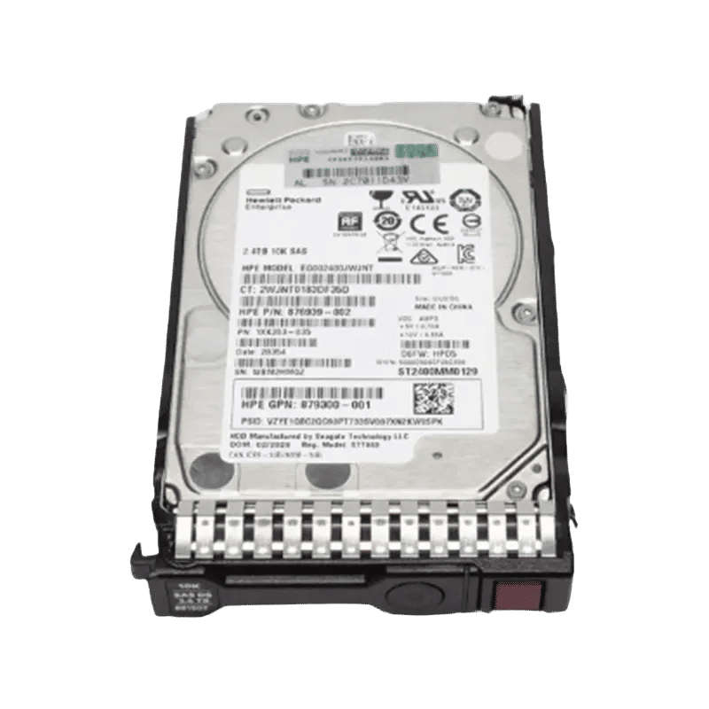 HPE 879299-001 2.4TB SAS 12G 10K SFF SC 512e Drive