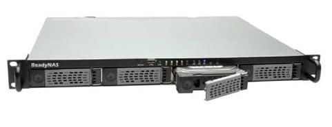 NETGEAR ReadyNAS™ 1100 3TB Dual Gigabit Rackmount Network Storage (4x750GB) 0.5 GB