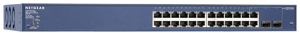 NETGEAR ProSafe GS724TP Managed Power over Ethernet (PoE)