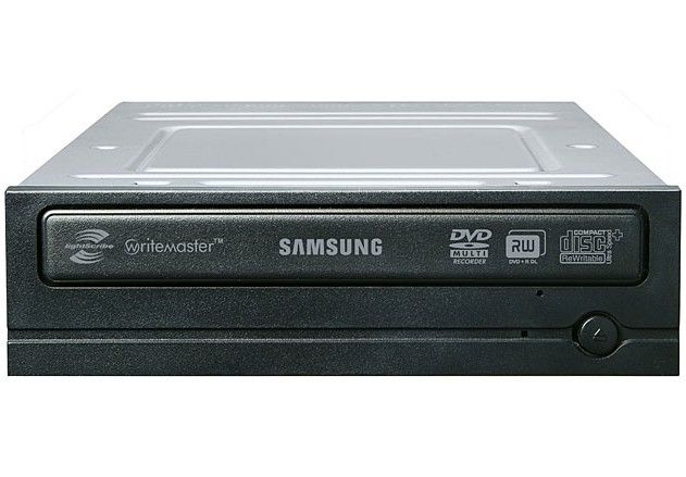 Samsung SH-S182M DVD Writer, Black, Bulk optical disc drive Internal