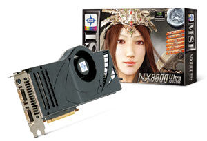 MSI 8800Ultra, GeForce PCI-E GDDR3