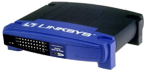 Linksys BEFSR81 wired router Black, Blue