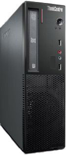Lenovo ThinkCentre 70 Intel® Pentium® E5800 1 GB DDR3-SDRAM 250 GB Windows 7 Home Premium SFF PC Black