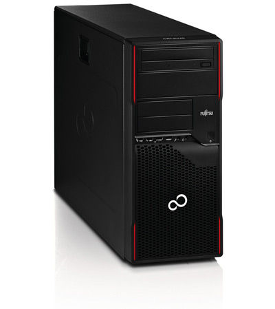 Fujitsu CELSIUS W410 Intel® Core™ i3 i3-2100 4 GB DDR3-SDRAM Windows 7 Professional Tower Workstation Black