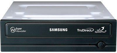 Samsung SH-S222A optical disc drive Internal DVD±R/RW Black