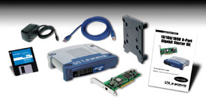 Linksys EtherFast 10/100/1000 8+1 Workgroup Gigabit Switch Starter Kit for Europe 100 Mbit/s