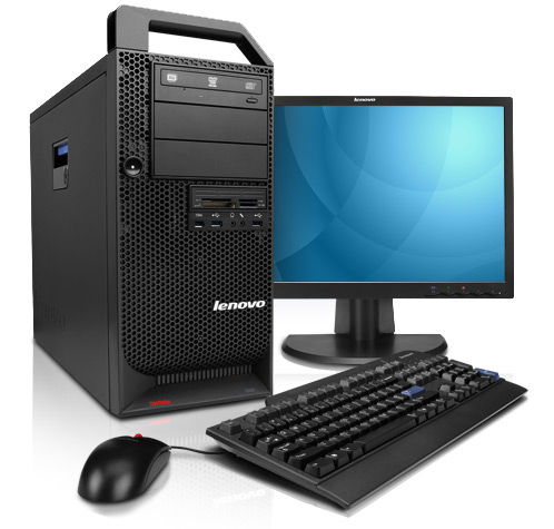Lenovo ThinkStation D20 + NVIDIA Quadro 2000 + ThinkVision L2440p Intel® Xeon® 5000 Sequence E5620 4 GB DDR3-SDRAM Windows 7 Professional Tower Workstation