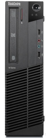 Lenovo ThinkCentre M91p Intel® Core™ i5 i5-2400 4 GB DDR3-SDRAM 500 GB Intel® HD Graphics Windows 7 Professional SFF PC Black