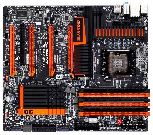 GIGABYTE GA-X58A-OC motherboard Intel® X58 Socket B (LGA 1366) ATX