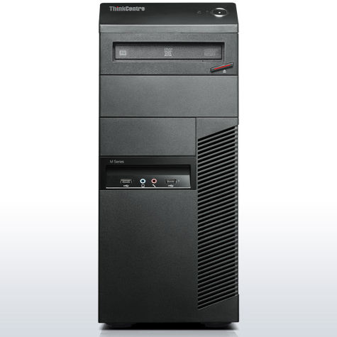 Lenovo ThinkCentre M81 Intel® Core™ i3 i3-2100 2 GB 320 GB Intel® HD Graphics 2000 Windows 7 Professional Tower PC Black