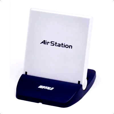 Buffalo High Gain Flat network antenna Directional antenna RP-SMA 4 dBi