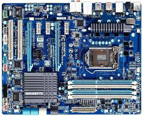 GIGABYTE GA-P67X-UD3-B3 motherboard Intel® P67 LGA 1155 (Socket H2) ATX