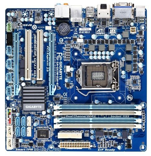 GIGABYTE GA-Q67M-D2H-B3 motherboard Intel Q67 LGA 1155 (Socket H2) micro ATX