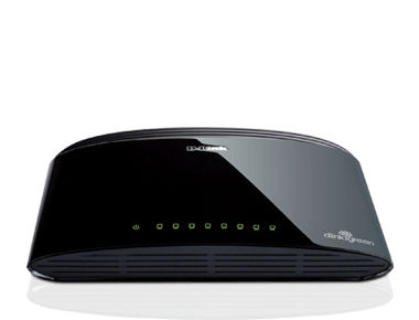 D-Link DGS-1008G network switch Unmanaged Black