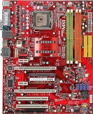 MSI P6N SLI-F V2 LGA 775 (Socket T) ATX