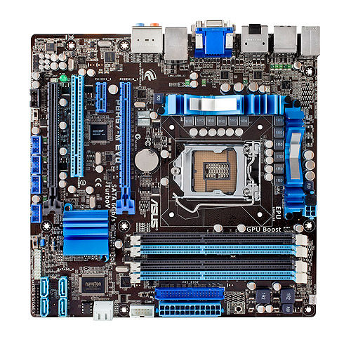 ASUS P8H67-M EVO motherboard Intel® H67 LGA 1155 (Socket H2) micro ATX