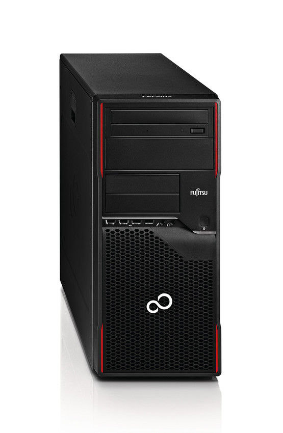 Fujitsu CELSIUS W410 Intel® Core™ i5 i5-2500 4 GB DDR3-SDRAM Windows 7 Professional Minitower Workstation Black