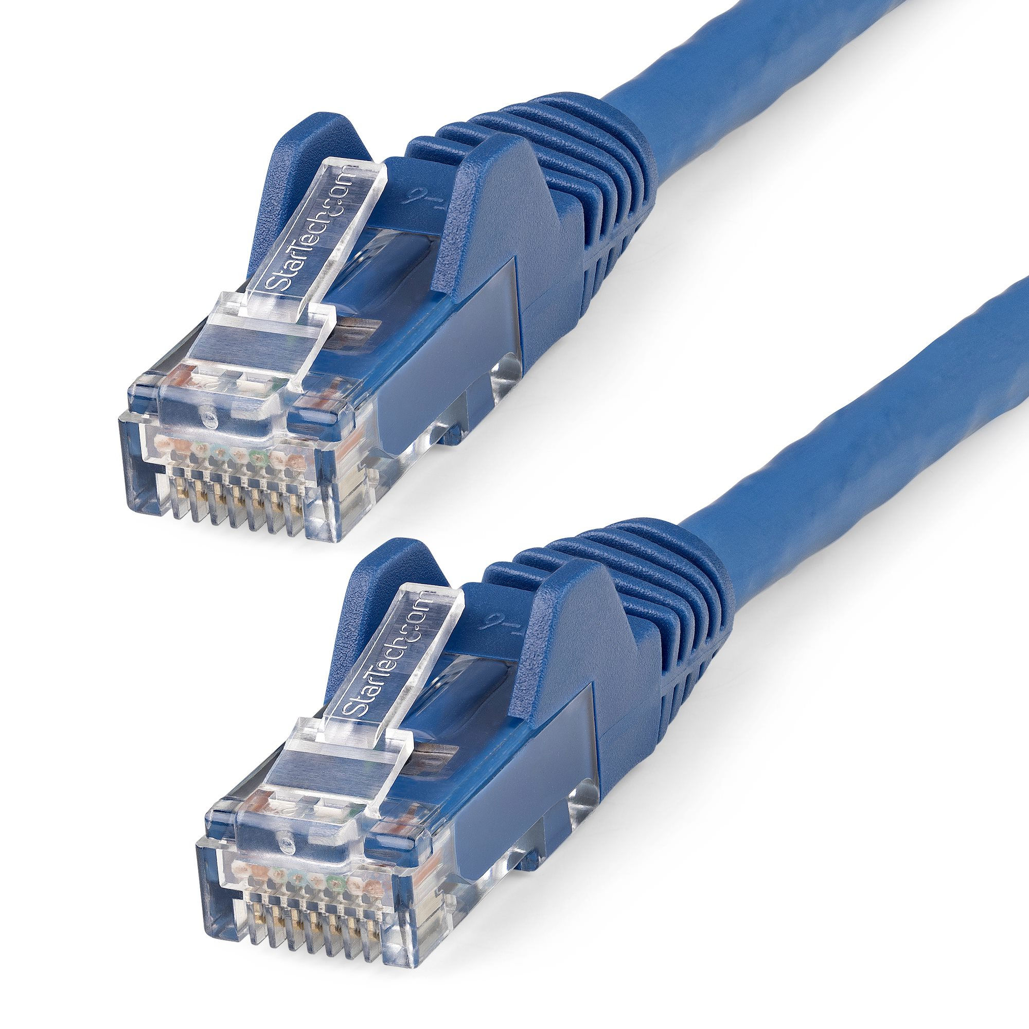 StarTech.com 30cm(1ft) CAT6 Ethernet Cable - LSZH (Low Smoke Zero Halogen) - 10 Gigabit 250Mhz 100W PoE RJ45 UTP Network Patch Cord Snagless with Strain Relief - Blue CAT 6, ETL Verified, 24AWG
